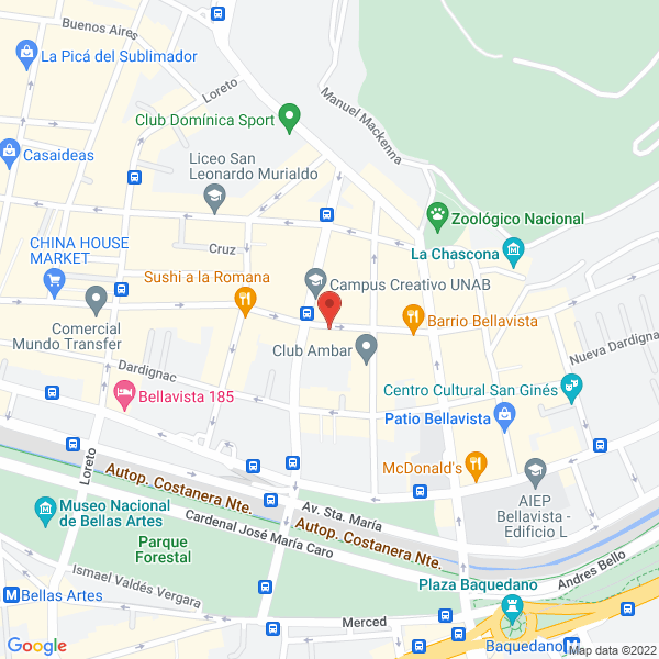 Map of Arte Mundo S.A.