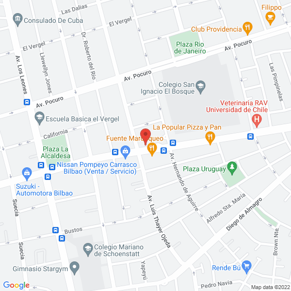 Map of Automotora Miguel Jacob Helo e Hijos