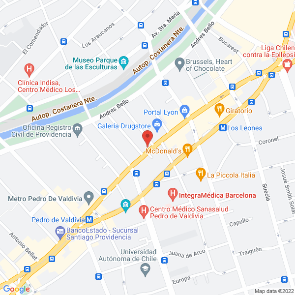 Map of Arriveco Ltda.