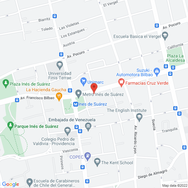 Map of Abusleme y Cía. Ltda.