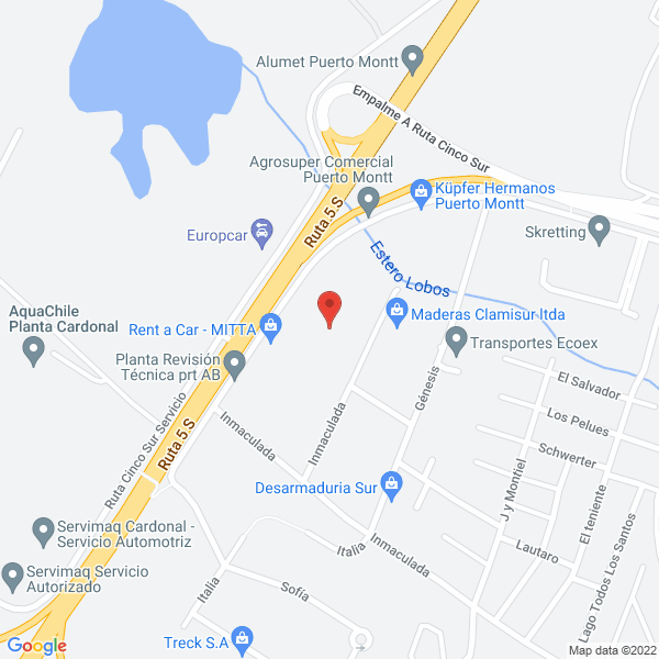 Map of Aquainox