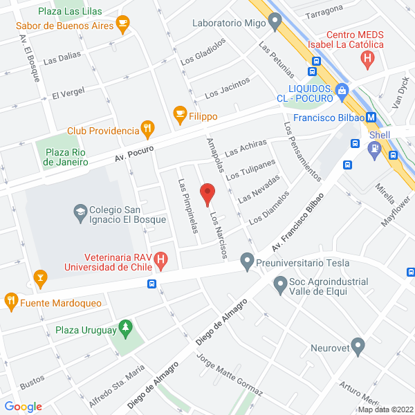 Map of Agencia Sebastián Sierpe Toral
