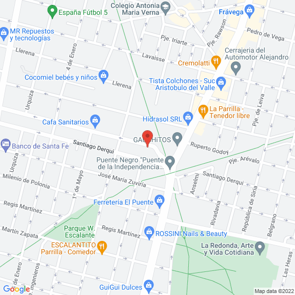 Map of Gavilan