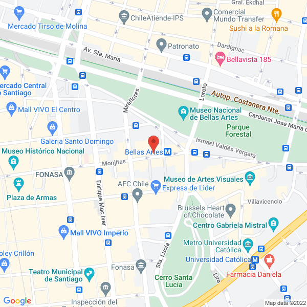 Map of Agencia de Aduana Ervin Hernández Muñoz