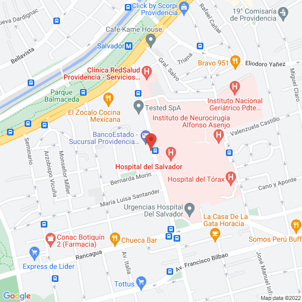 Map of Artículos Médicos y Ortopédicos Vitalsalud