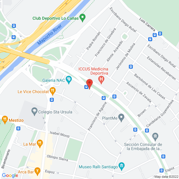 Map of Atómica SPA
