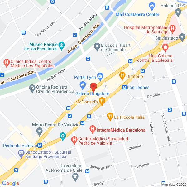 Map of Aviles Propiedades