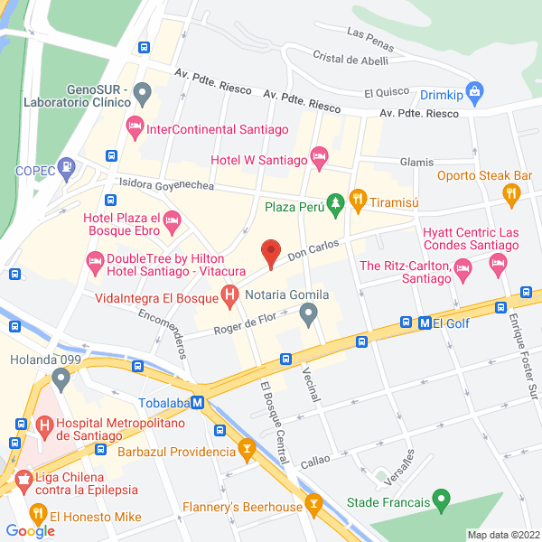 Map of Agrícola Productos Silvestres Ltda.