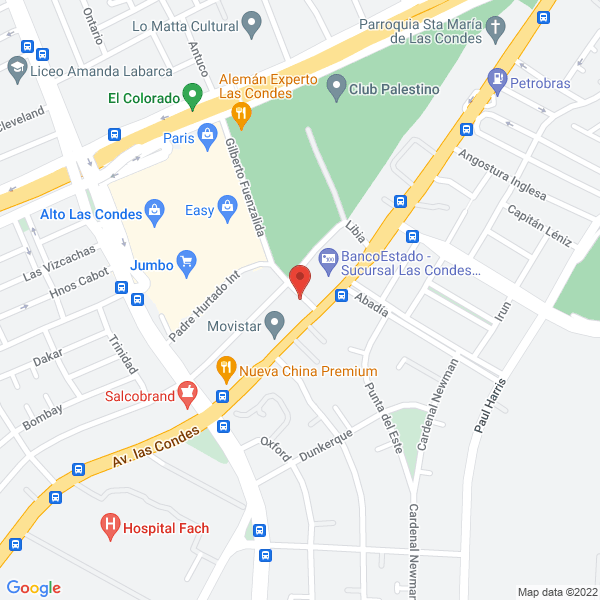 Map of Acuacenter S.A.