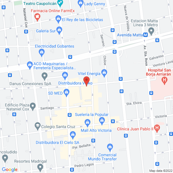 Map of Abrasivos Tagen S.A.
