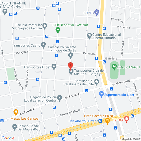 Map of Abarca Minibuses