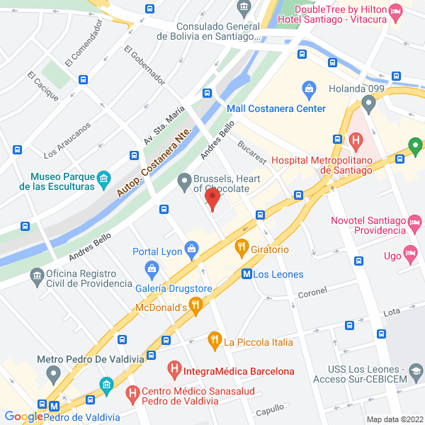 Map of Asagrin Ltda.