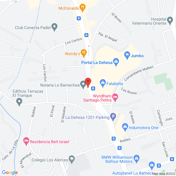 Map of Angel Torres Academia de Baile