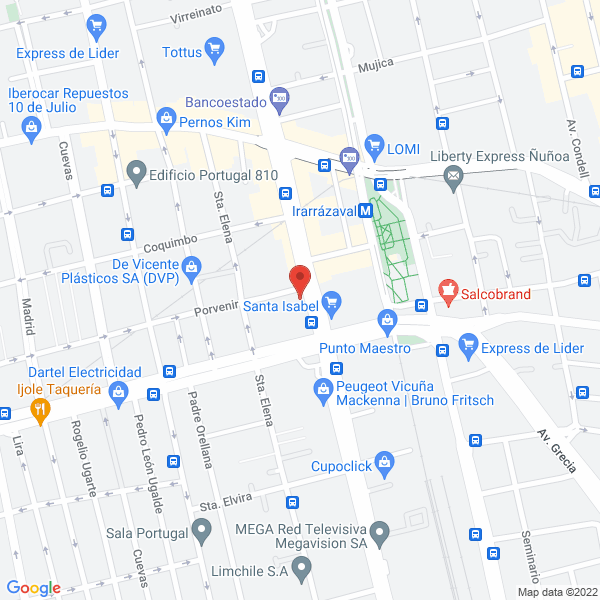 Map of Amaro Publicidad Gráfica