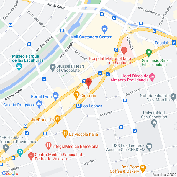 Map of Asesorías Triosoft
