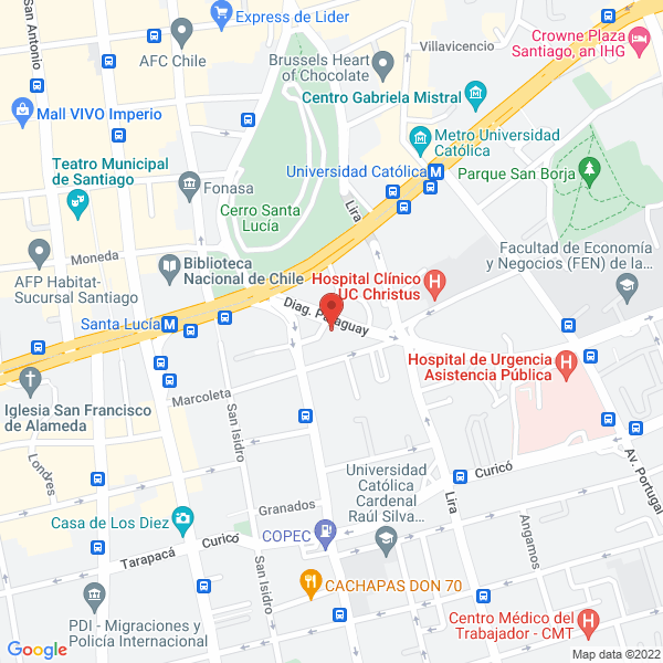 Map of Animal Center Centro Veterinario y Pet Shop