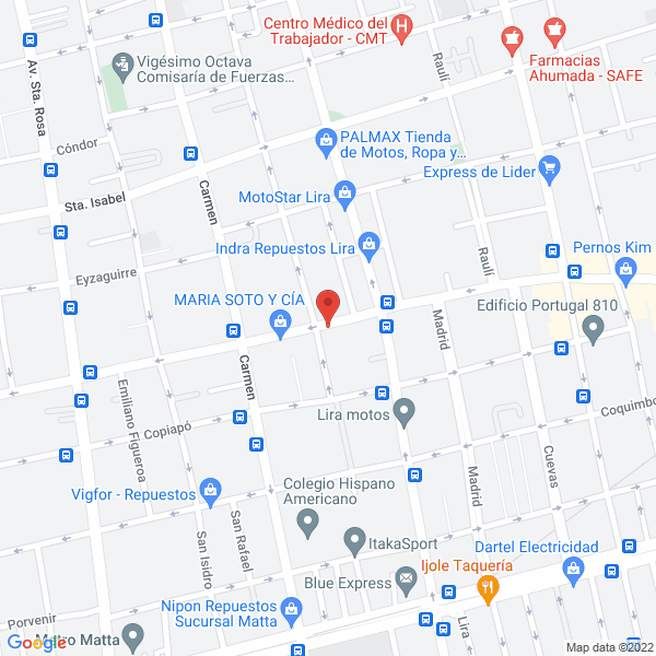 Map of Auto Armed Ltda.