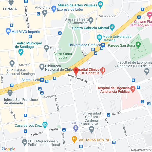 Map of AMB-2 Propiedades