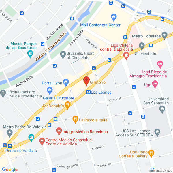 Map of Amplificación Mayelo Sonido Eventos