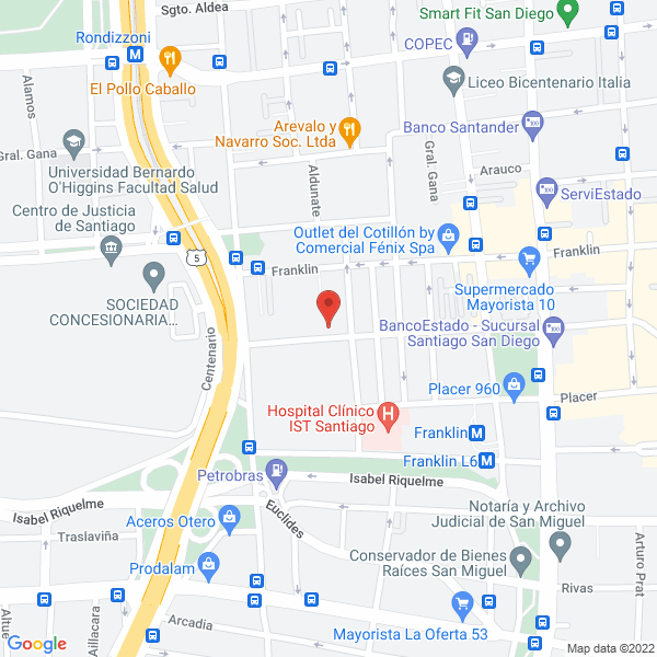 Map of Agroferr