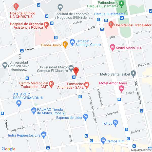 Map of A & At Consultores