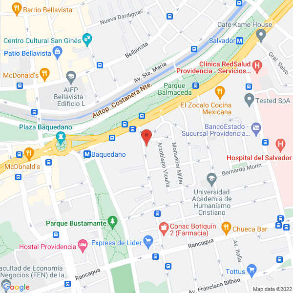 Map of AAASalcedo