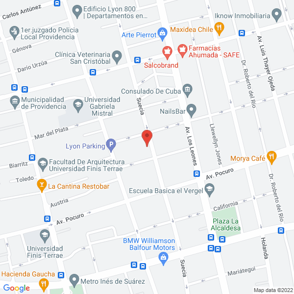 Map of AC Cambios