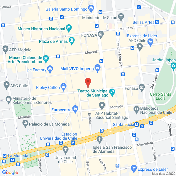 Map of Artistas Contratelos Directamente