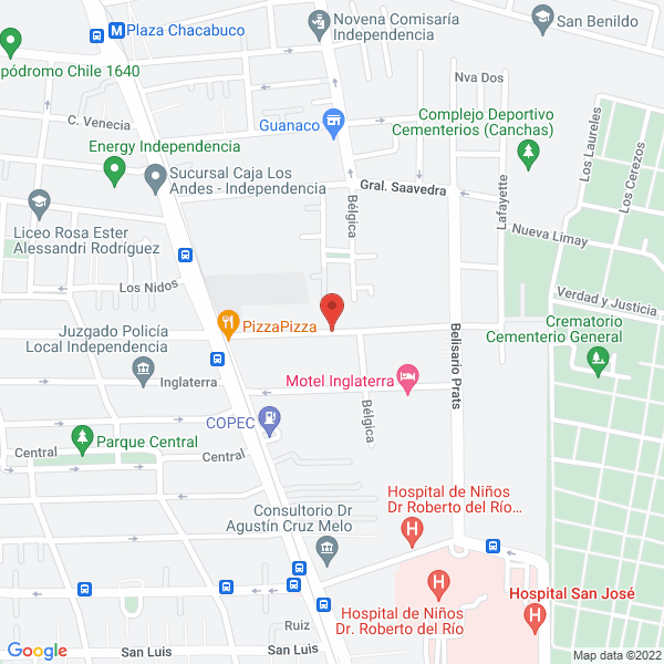 Map of Aries Contabilidades