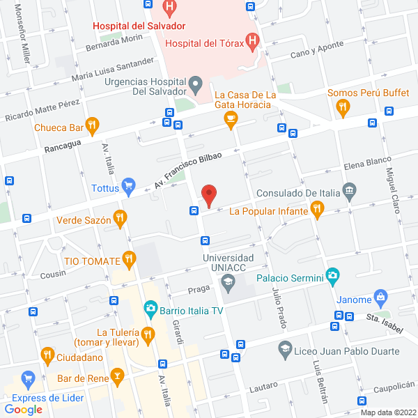 Map of Adis Chile Ltda.