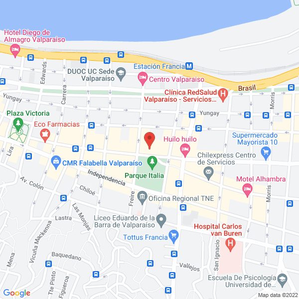 Map of ALVIC Salud