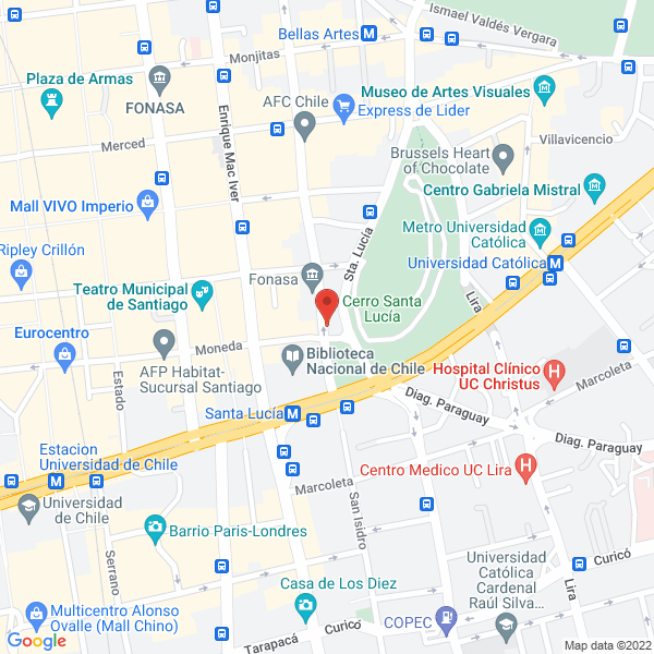 Map of AMP Inversiones Ltda.