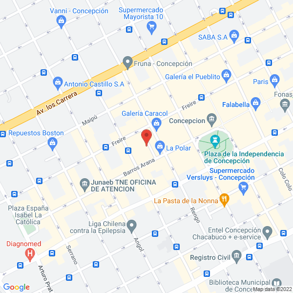 Map of Agencia de Viajes Equinoccio