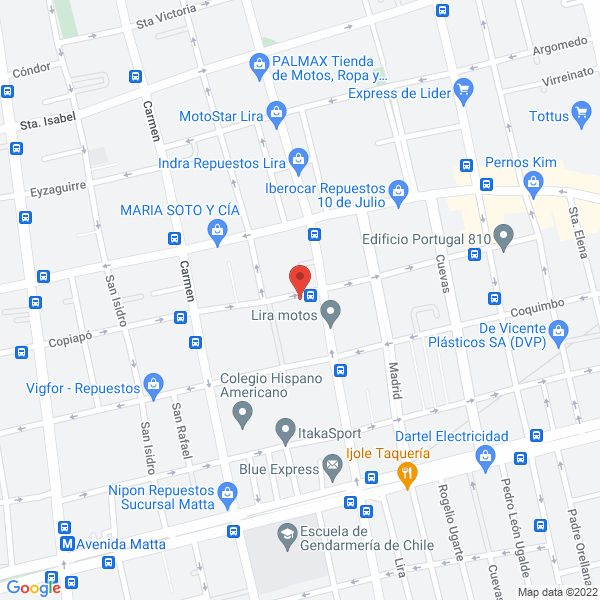 Map of Accesorios Todo Auto