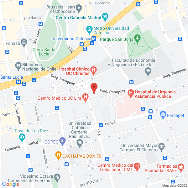 Map of Aleste Transporte Ejecutivo
