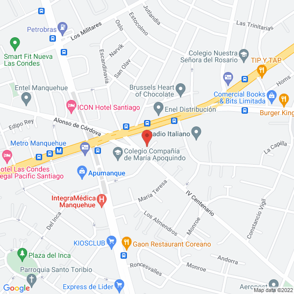 Map of Ap Eventos y Promociones