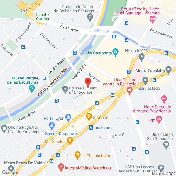 Map of Asesorías y Contabilidad Amagna Asociados