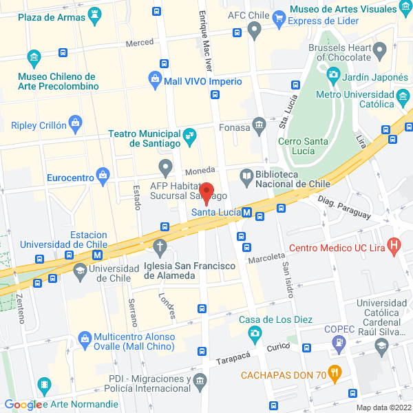 Map of Alternativos Sumilaser