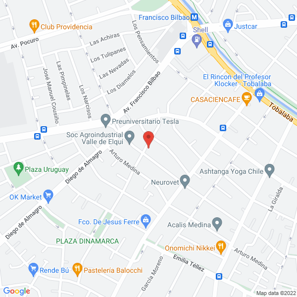 Map of Atempo Diseño y Producción