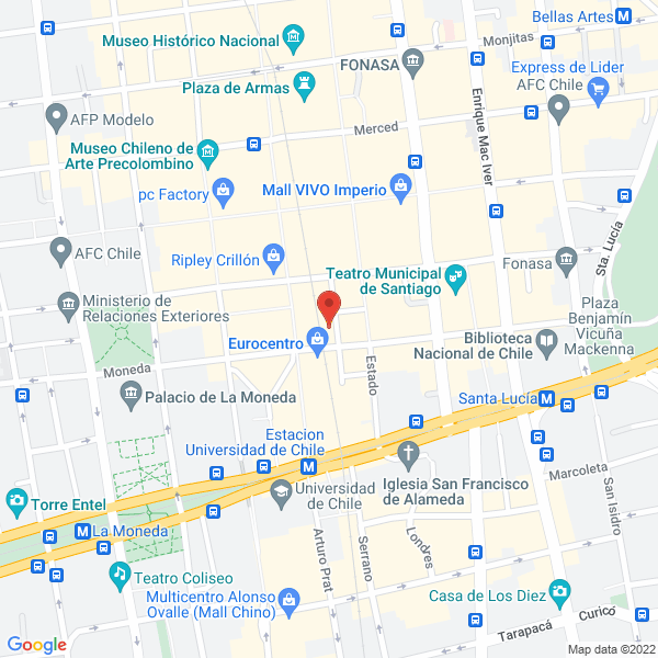 Map of Albornoz Pérez Lilian