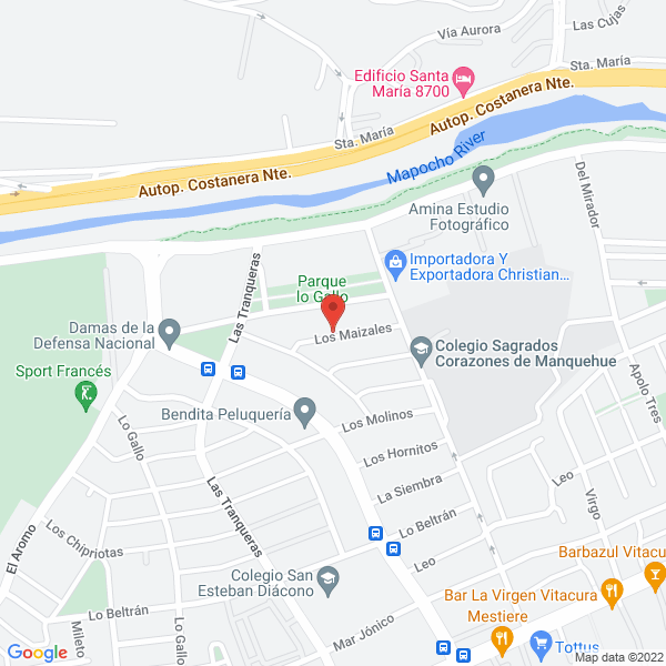 Map of Acuarium