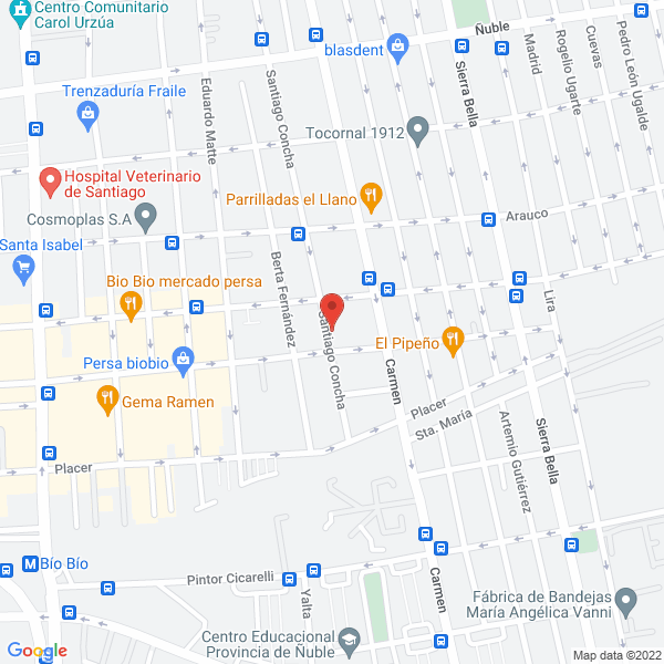 Map of Automotriz Le Car