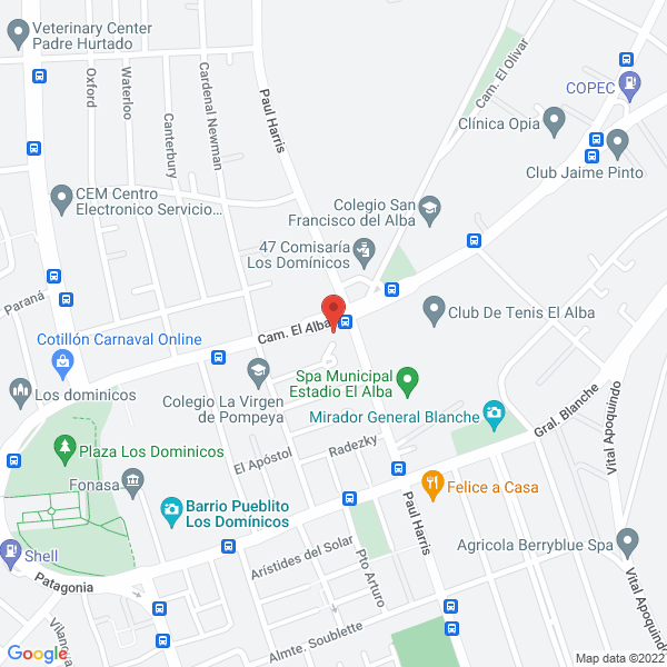 Map of Academia de Conductores Salas