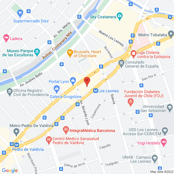 Map of Ahimsa Depilación y Estética