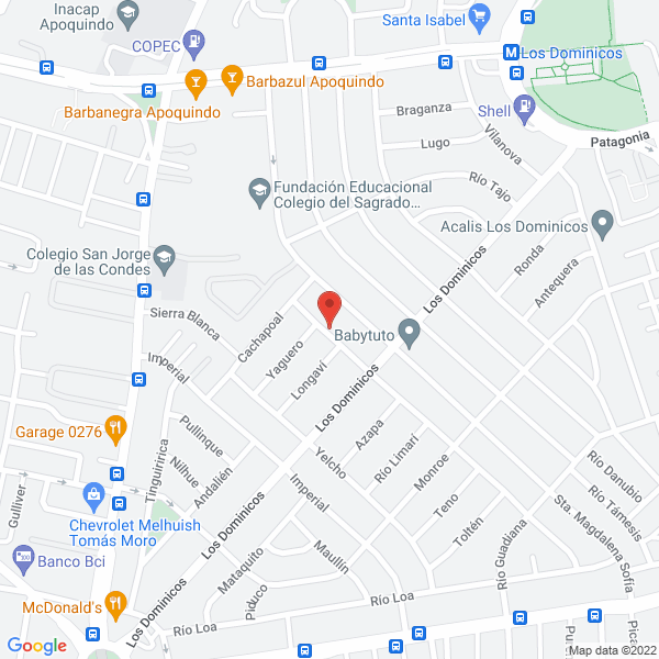 Map of Aseo Urbano
