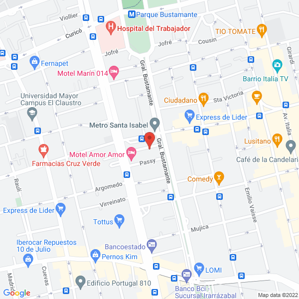 Map of Aplica Est S.A