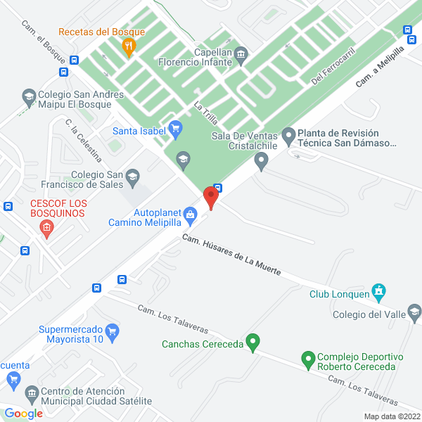 Map of Aislacion Carrocerias Servi Thermo-Car