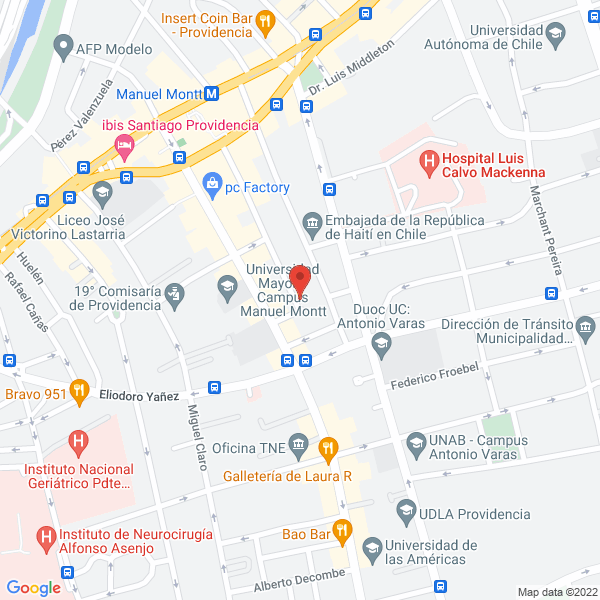 Map of Arriendo de Oficinas Ofimas