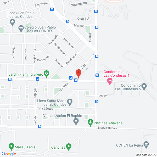 Map of Arriendo de Maquinarias y Movimientos de Tierra Cast