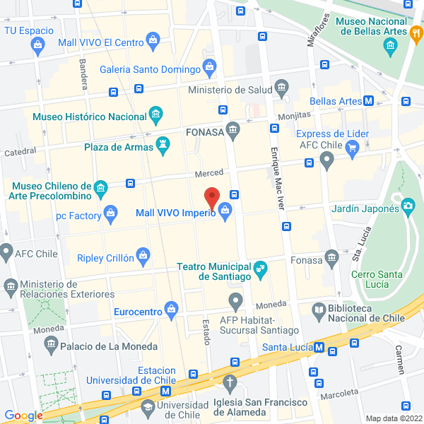 Map of Arquiservices